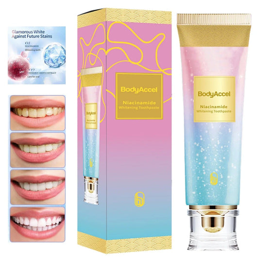 Crystaloxyâ˘ď¸Niacinamide Triple Whitening Toothpaste (Pack Of 2)