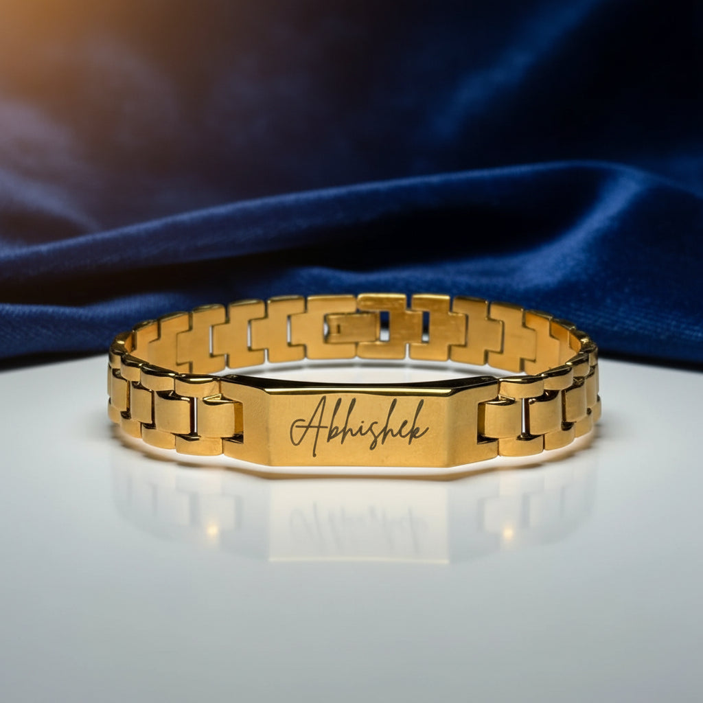 Regal Chain Personalised Bracelet