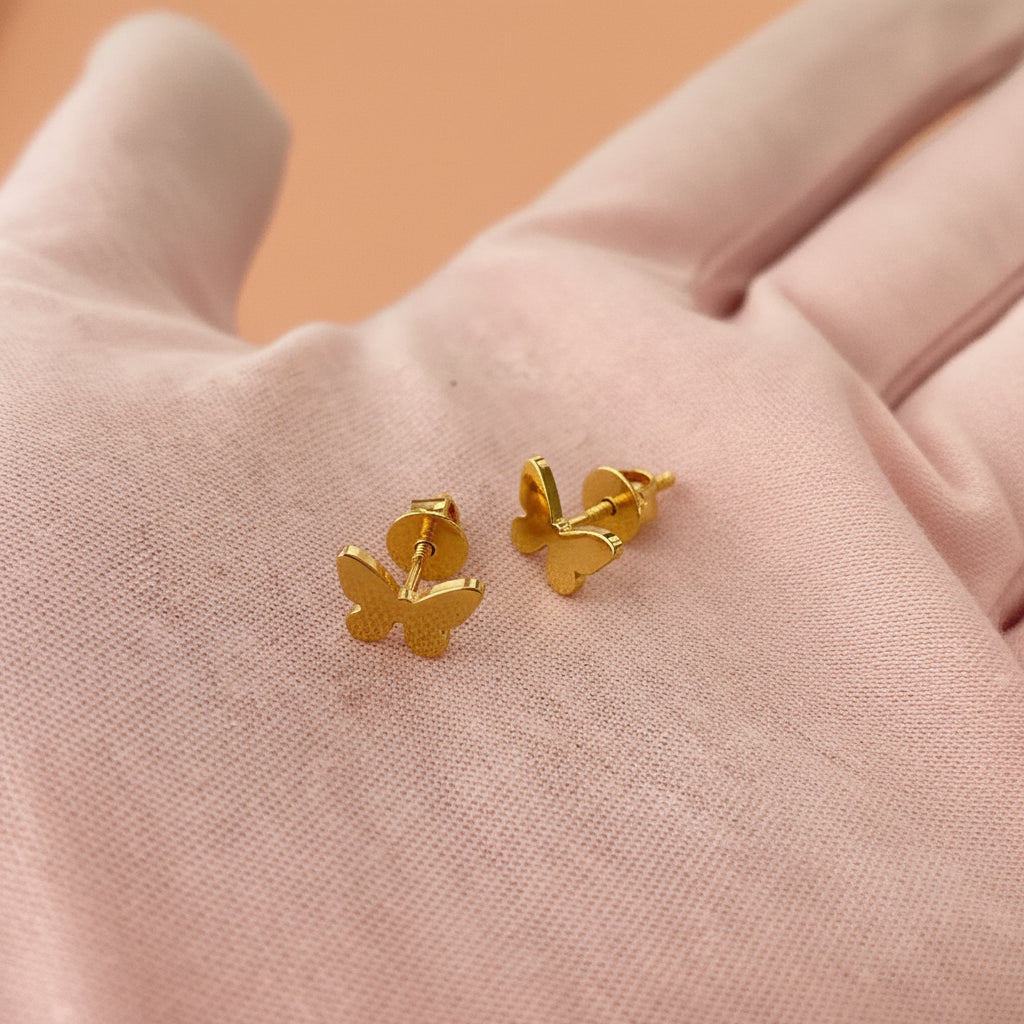 Butterfly Stud Earrings