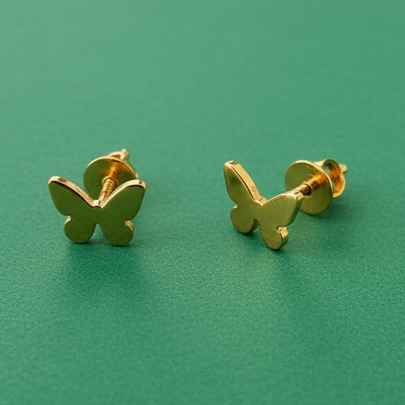 Butterfly Stud Earrings
