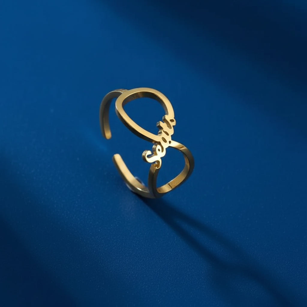 Customized Infinity Ring