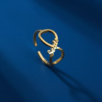 Customized Infinity Ring