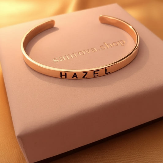 Signature Personalized Engraved Kada Bracelet