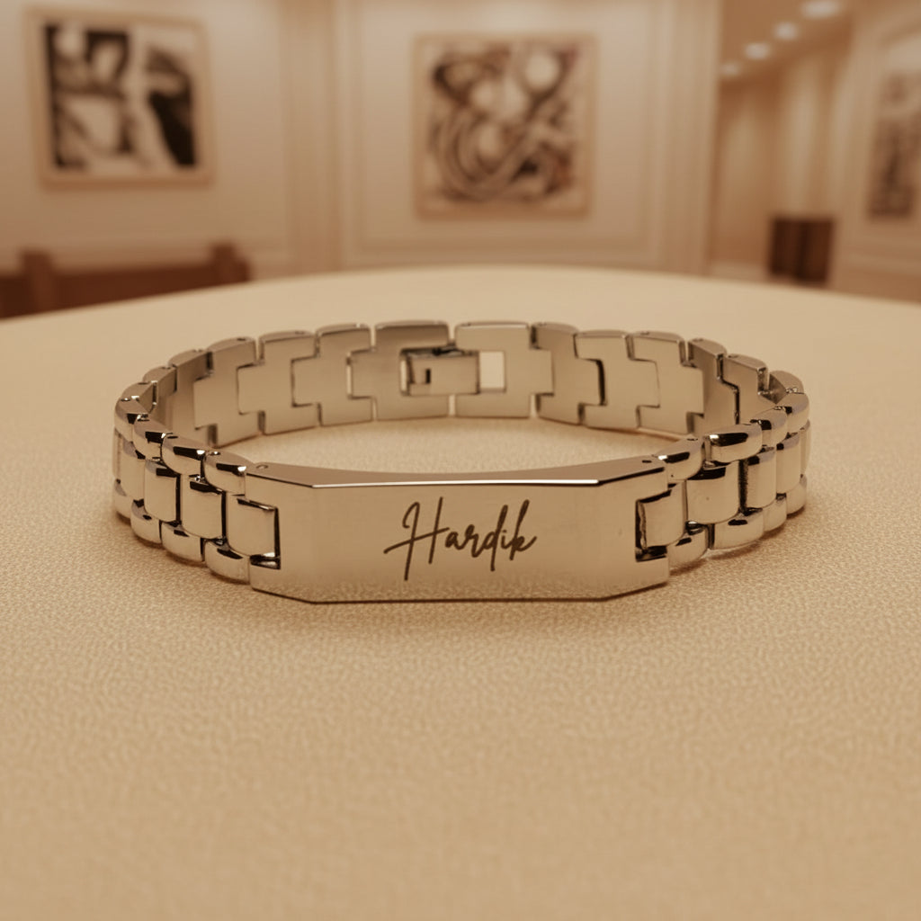 Regal Chain Personalised Bracelet