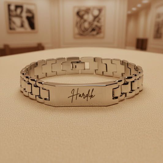 Regal Chain Personalised Bracelet