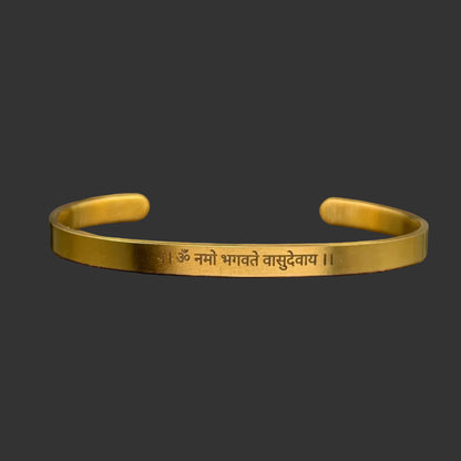 Vasudeva Mantra Kada - Spiritual Bracelet For Him