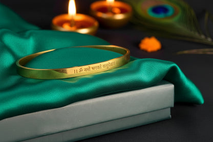 Vasudeva Mantra Kada - Spiritual Bracelet For Him